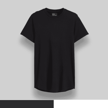 Classic Longline Blank T-Shirt (S to 2XL)- Say Goodbye to Awkward Moments!