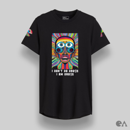I Don’t Do Drugs, I Am Drugs | Longline 100% Cotton Tshirt