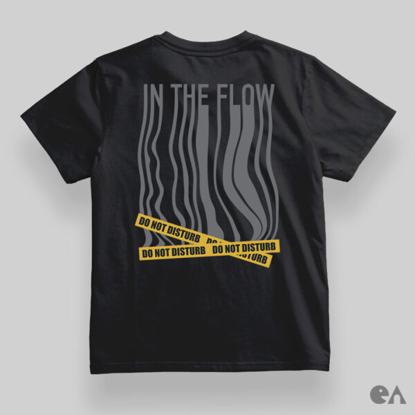 In the Flow, Do Not Disturb | Plus Size Unisex Classic Tshirt 180 GSM - Image 2