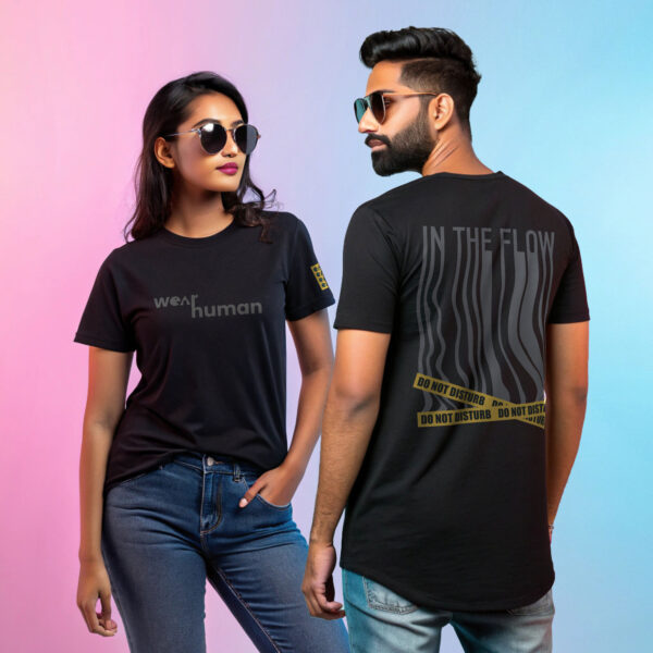 In the Flow, Do Not Disturb | Longline Classic Tshirt 180 GSM