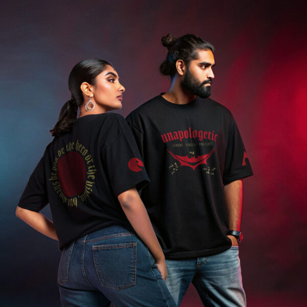 Be You, Be Unapologetic | Unisex Oversized Luxurious Super Soft 280 GSM Terry Tshirt