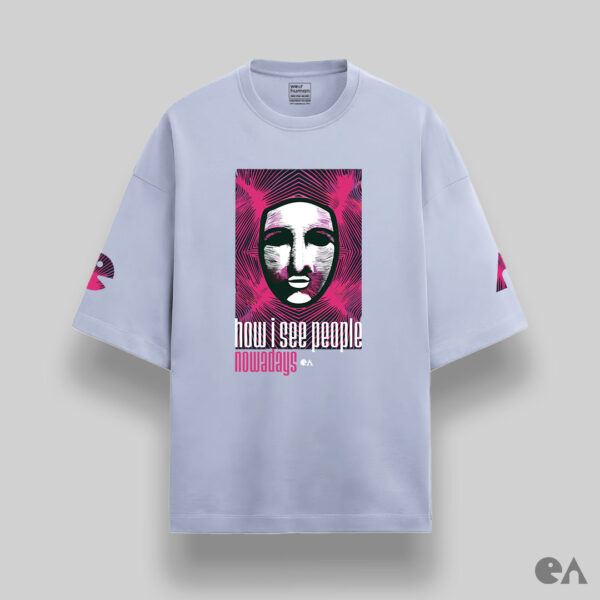 How I See People Nowadays | Unisex Oversized Luxurious Super Soft 280 GSM Terry Tshirt - Image 3