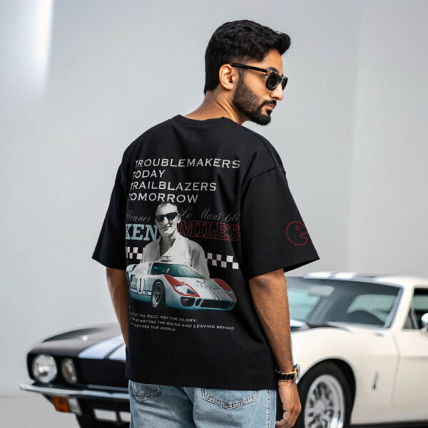 R.I.P. Ken Miles | Unisex Oversized Luxurious Super Soft 280 GSM Terry T-Shirt