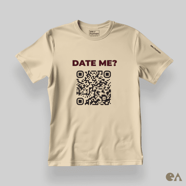 Custom QR Code on Classic Lite (XS to 5XL), Feather Light  Supima Cotton 160 GSM, Soft Print - Image 2