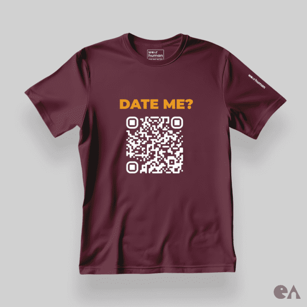 Custom QR Code on Classic Lite (XS to 5XL), Feather Light  Supima Cotton 160 GSM, Soft Print - Image 4