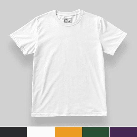 Classic Regular Blank Tshirt (L to 7XL), All Season 100% Cotton 180GSM