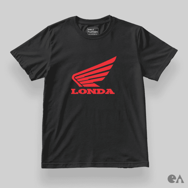 Londa on Classic Regular Tee (XS to 7XL), 100% Cotton 180 GSM Fabric - Image 2