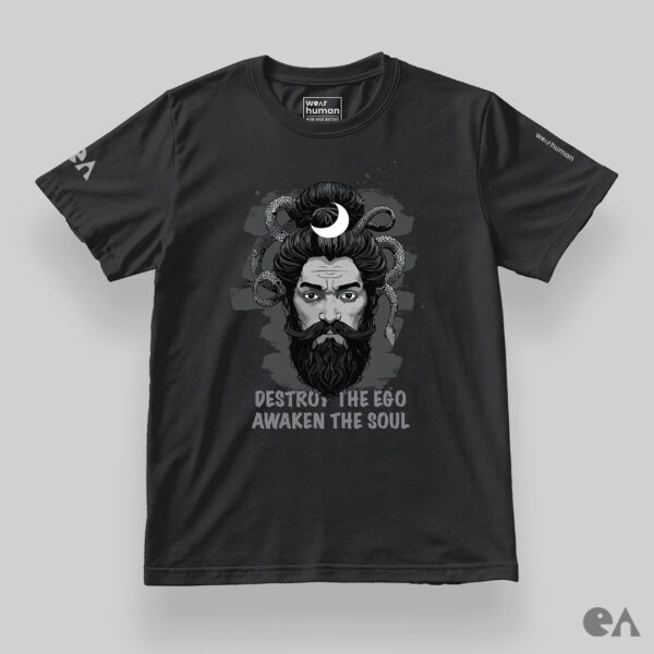 Shiva, Destroy the Ego, Awaken the Soul. Classic Regular Tshirt (XS - 7XL) 180 GSM
