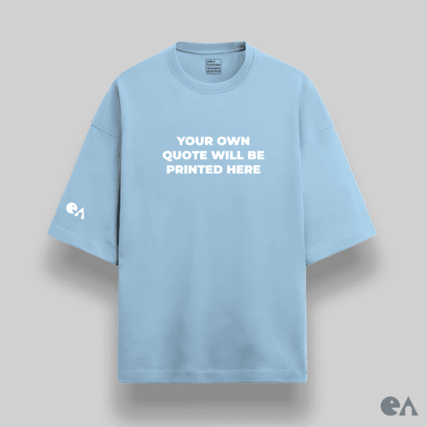 Custom Minimal Quote on Oversized Luxe (XS to 3XL), Thick & Super Soft Terry Cotton 280 GSM, Puff Print - Image 6