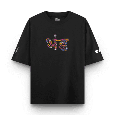 Bhand, Hindi Funny Oversized Regular 240 GSM T-Shirt