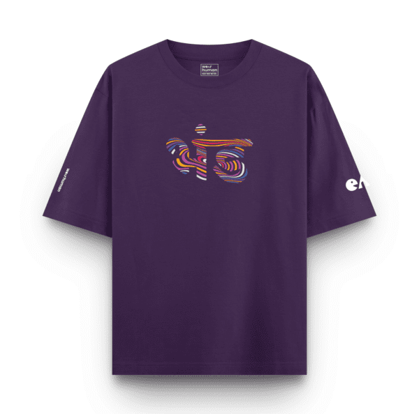 Bhand, Hindi Funny Oversized Regular 240 GSM T-Shirt - Image 2