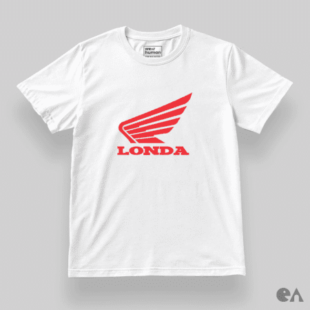 Londa on Classic Regular Tee (XS to 7XL), 100% Cotton 180 GSM Fabric